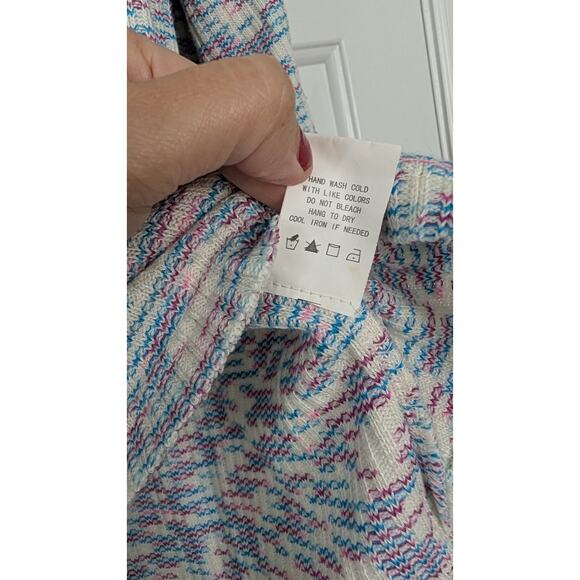 Code X Mode V Neck Slouchy Sweater - Picture 5 of 7